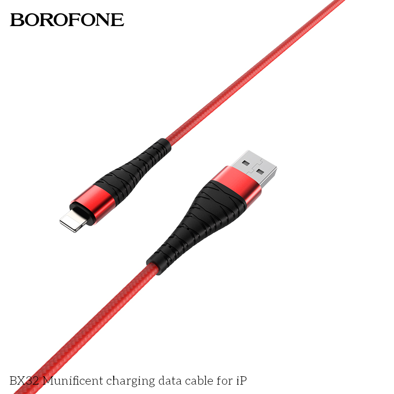 BOROFONE BX32 Munificent USB-A to Lightning cable NZ 3